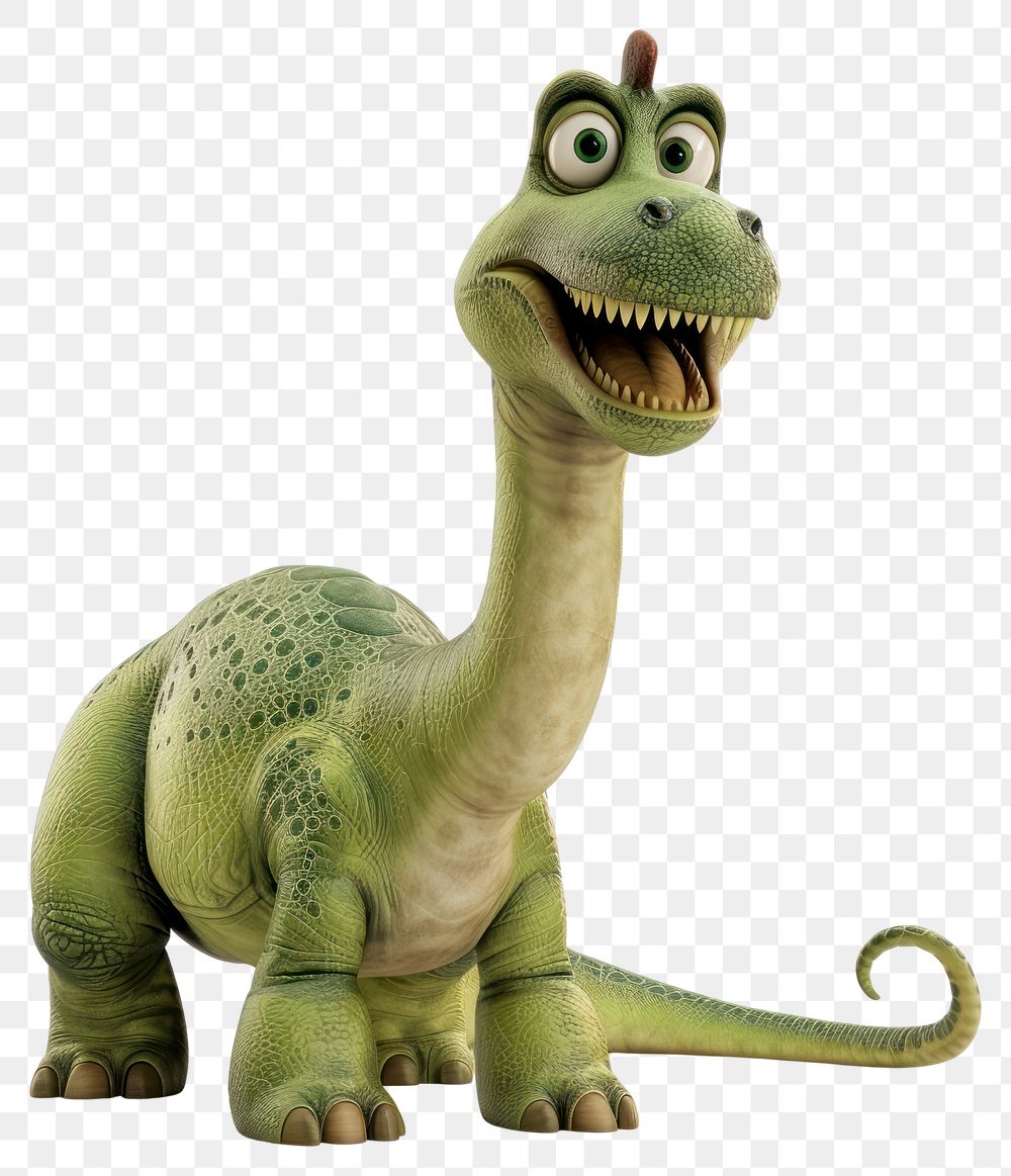 PNG Happy smiling dancing Apatosaurus dinosaur reptile animal t-rex.