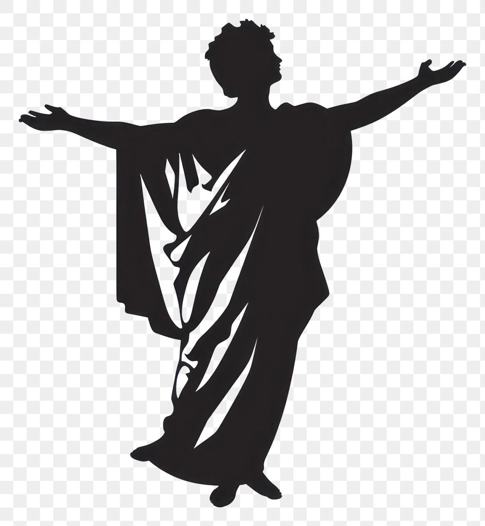 PNG Greek statue silhouette person adult.