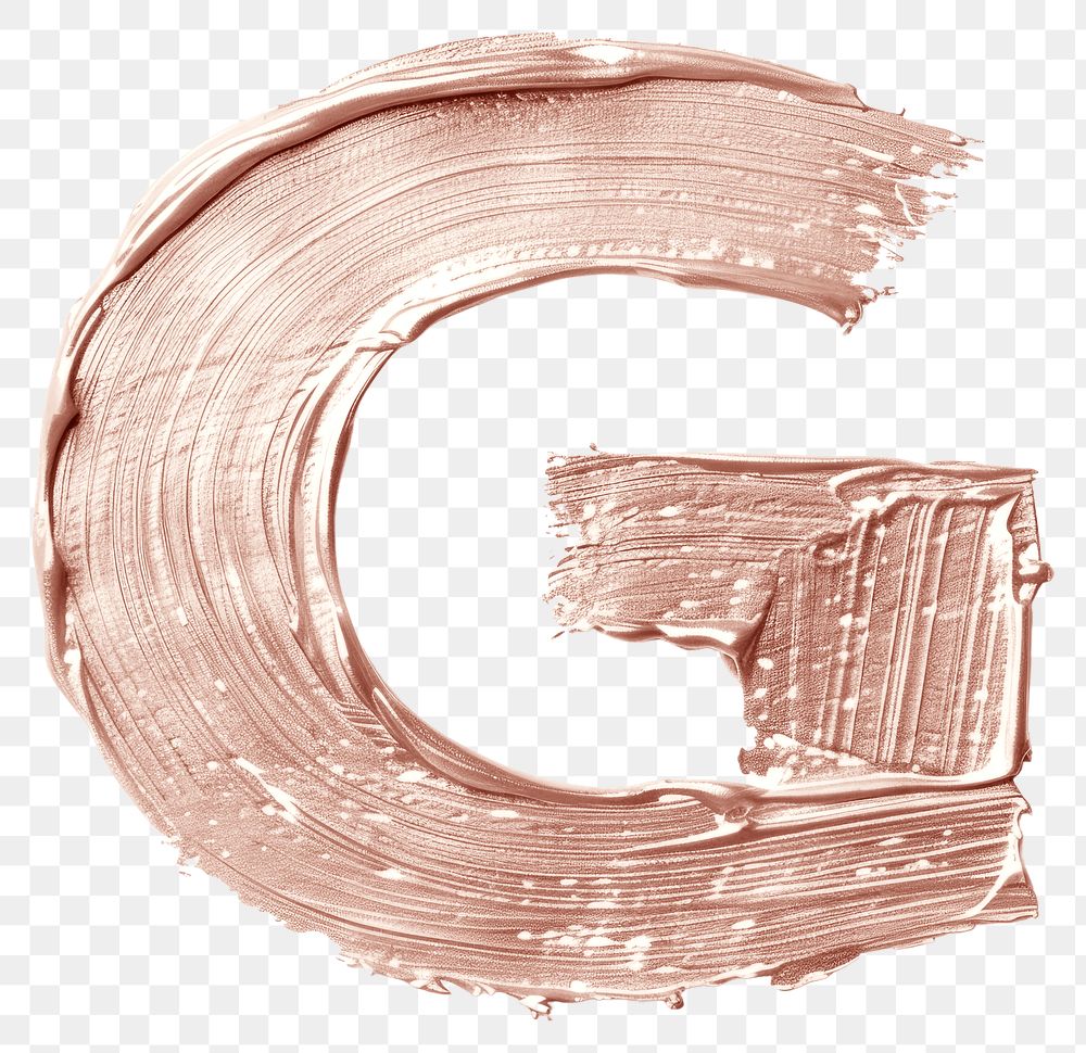 PNG Letter G brush strokes white background pattern circle.