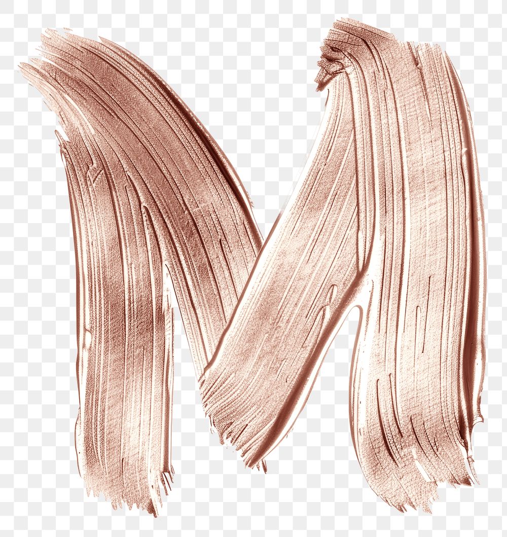PNG Letter M brush strokes white background pattern sketch.