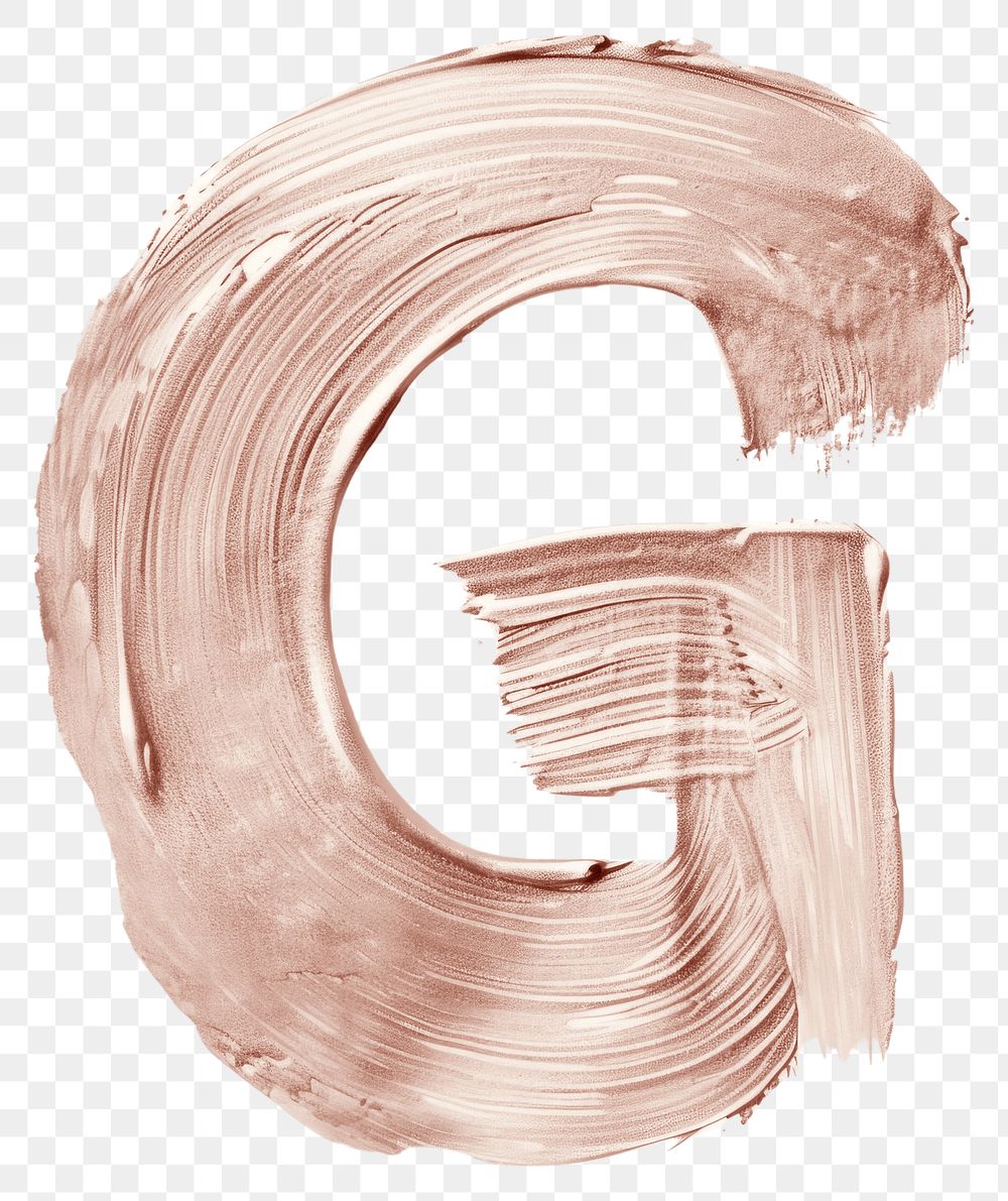 PNG Letter G brush strokes drawing sketch white background.