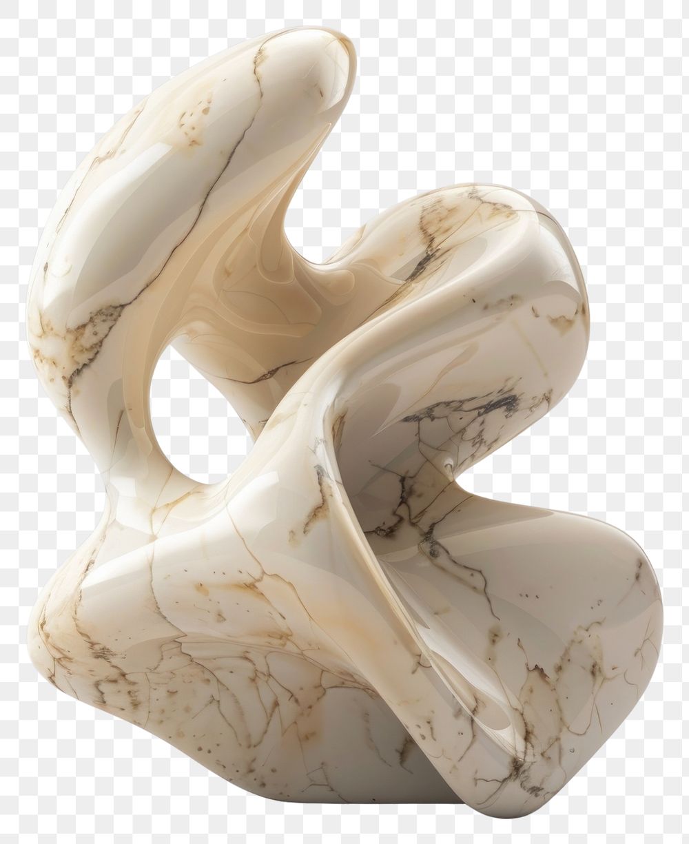 PNG Marble abstract shape furniture sculpture pottery.