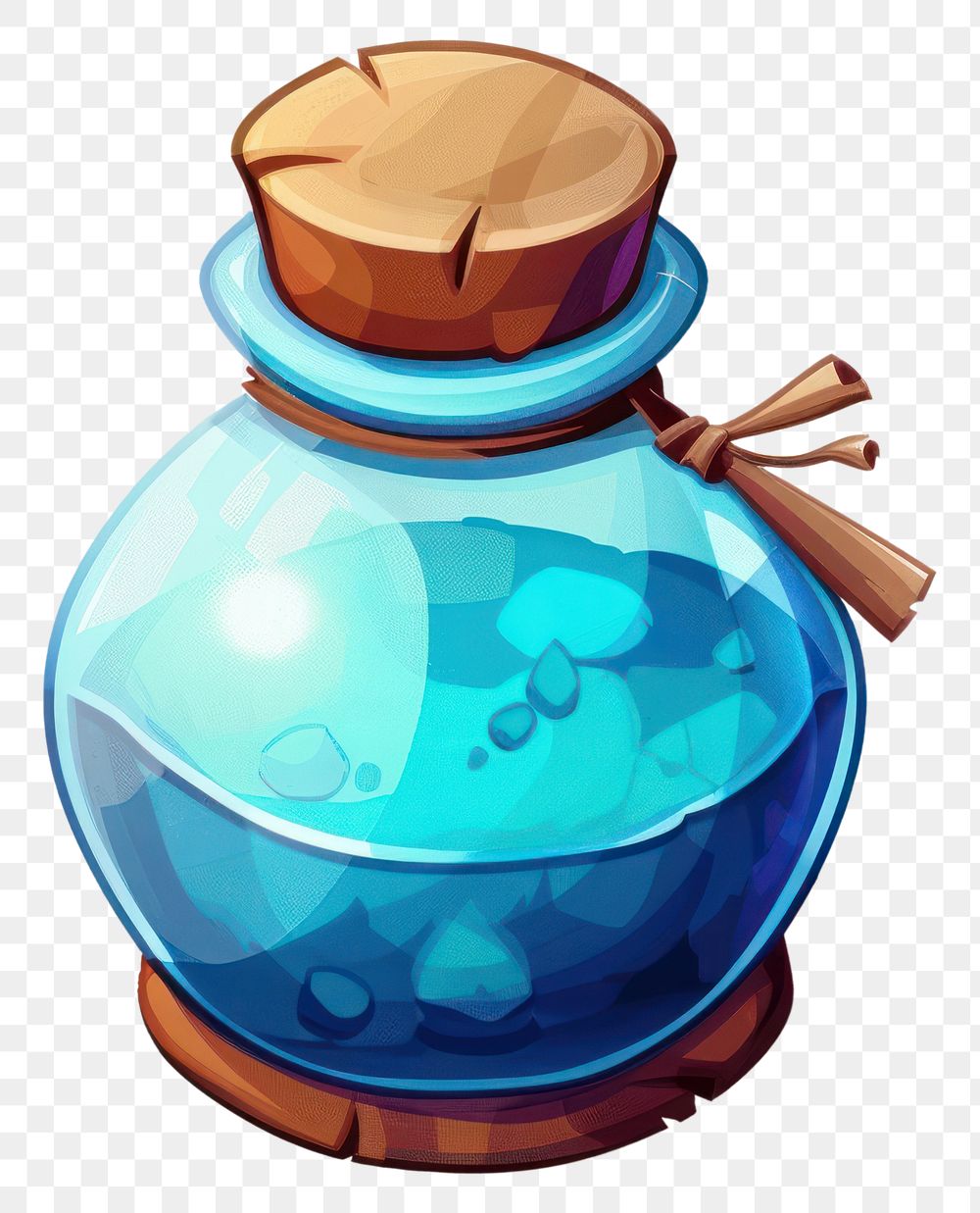 PNG Boost Potions cosmetics pottery bottle.