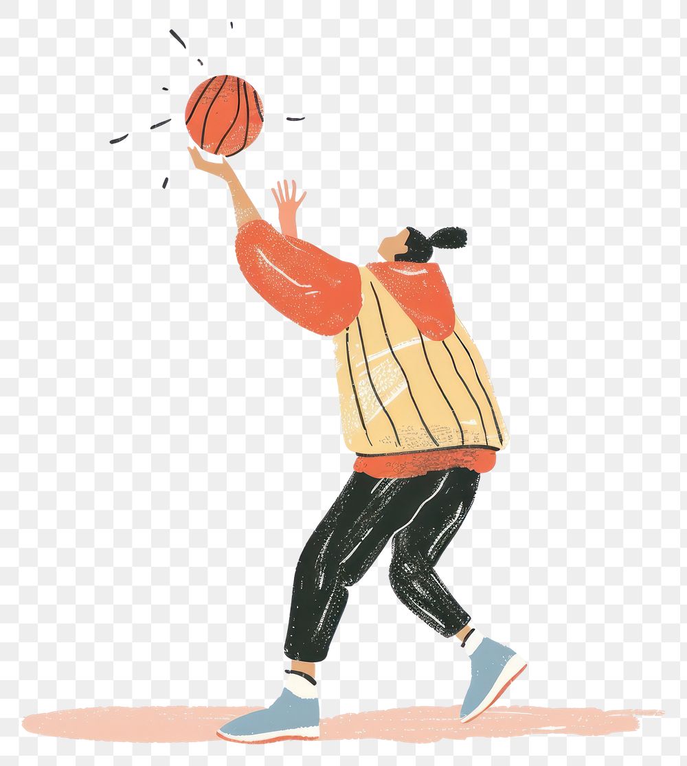 PNG Sport man playing basketball sports art clothing.