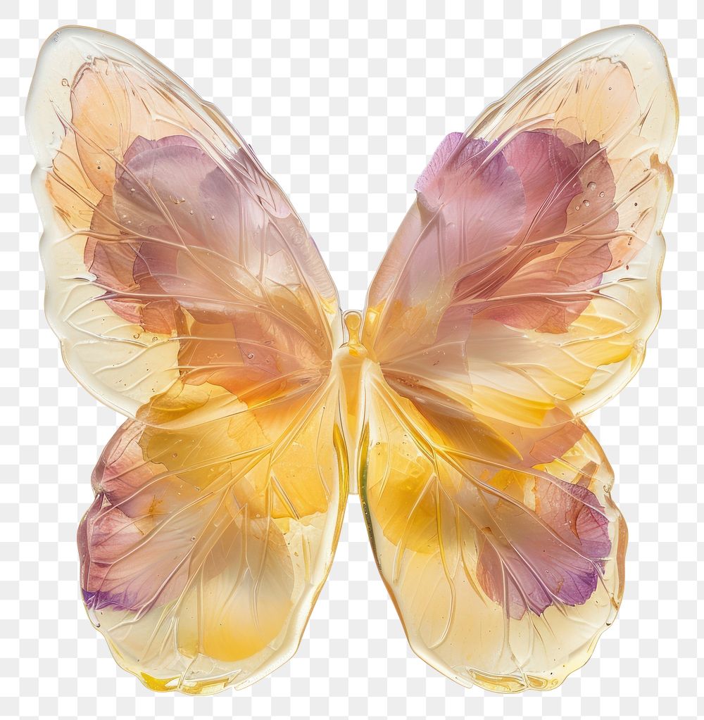 PNG Flower resin angel shaped accessories accessory gemstone.