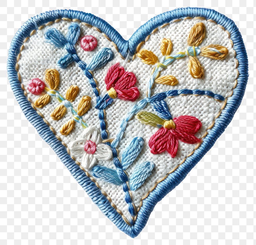 PNG Heart icon embroidery accessories accessory.
