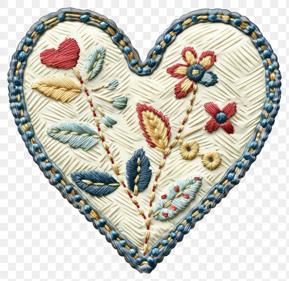 PNG Heart icon embroidery accessories accessory.