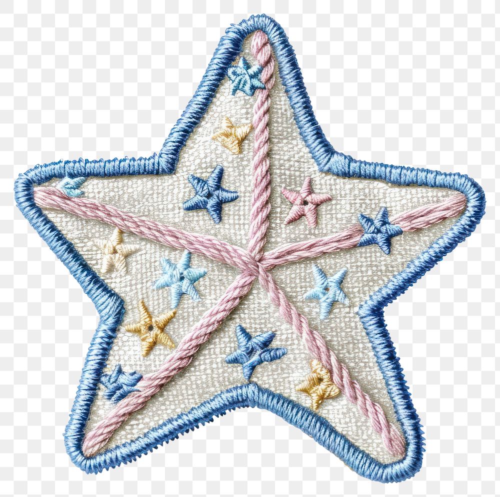PNG Star icon embroidery accessories accessory.