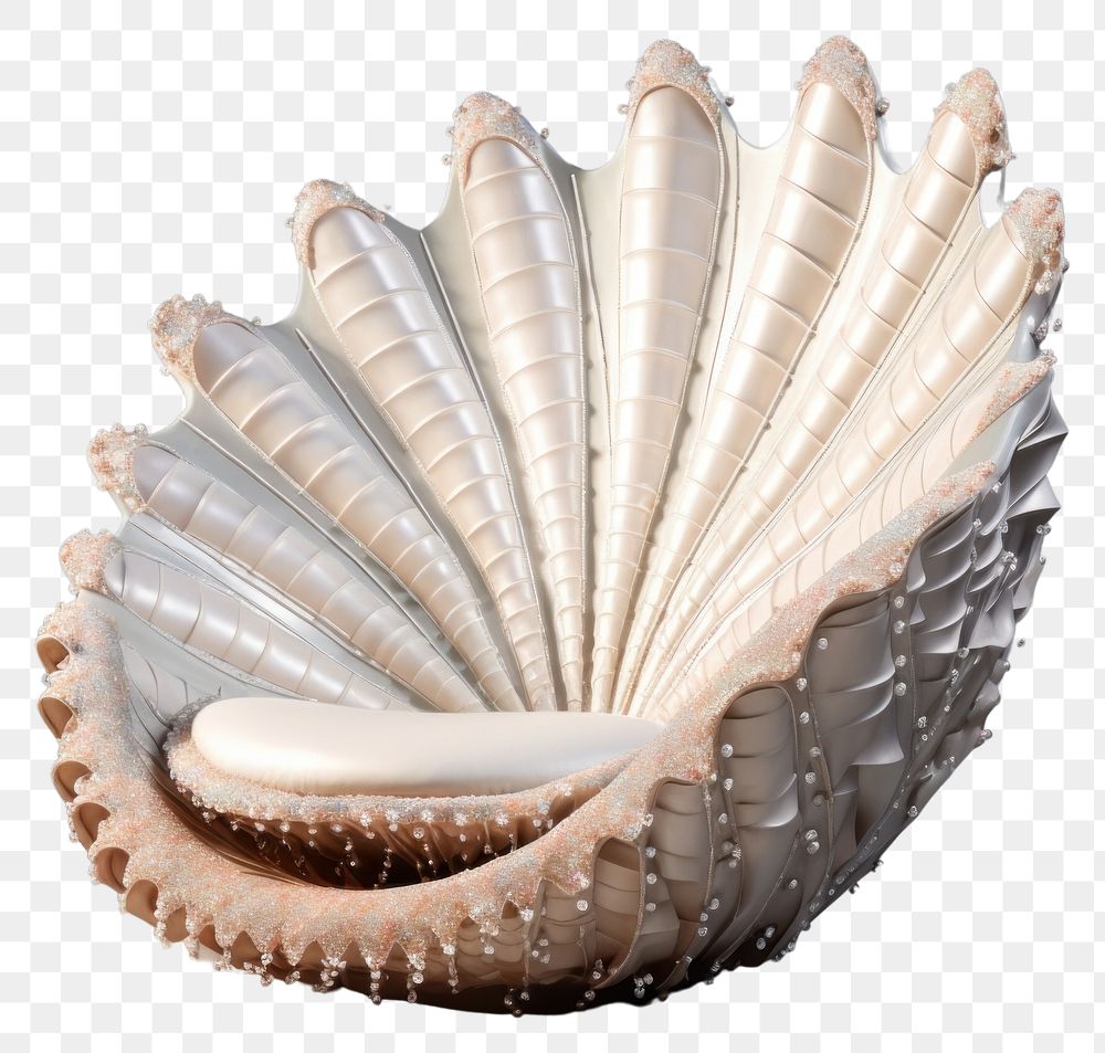 PNG Living chair seashell invertebrate seafood.