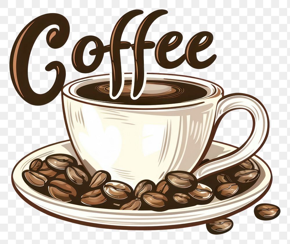 PNG Coffee cup logo beverage drink mug