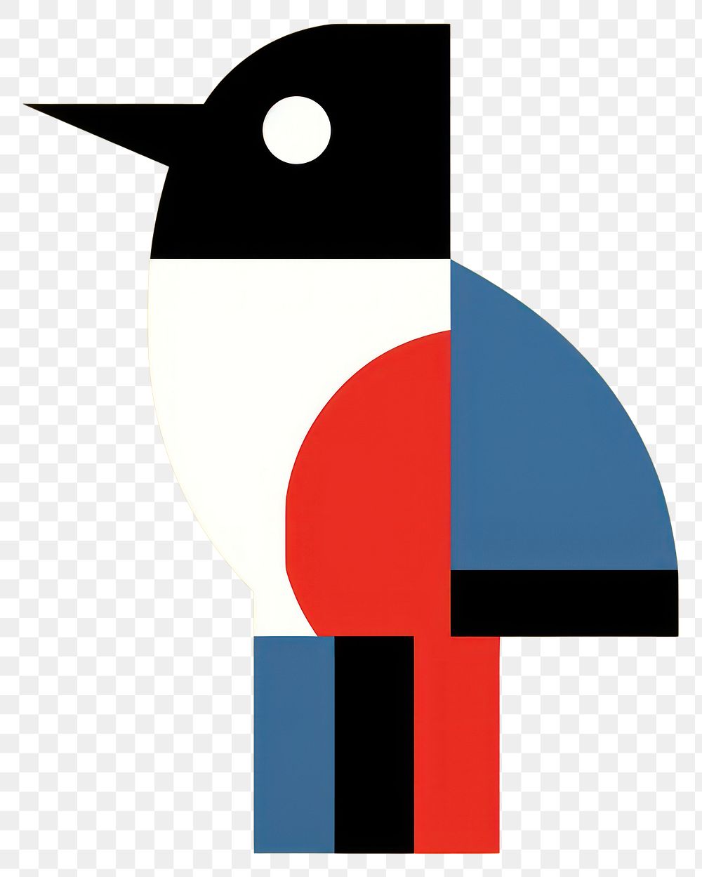 PNG Grid illustration representing of a bird symbol animal cross.