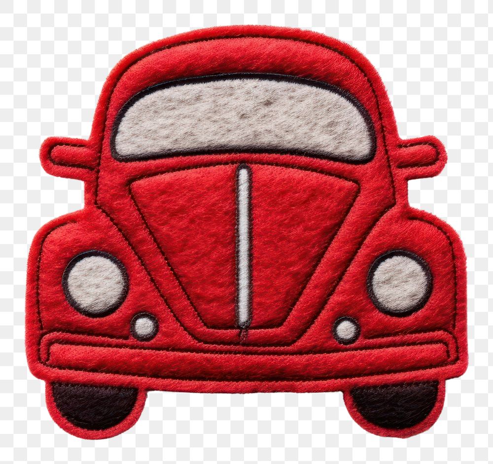 PNG Felt stickers of a single classic car transportation accessories accessory.