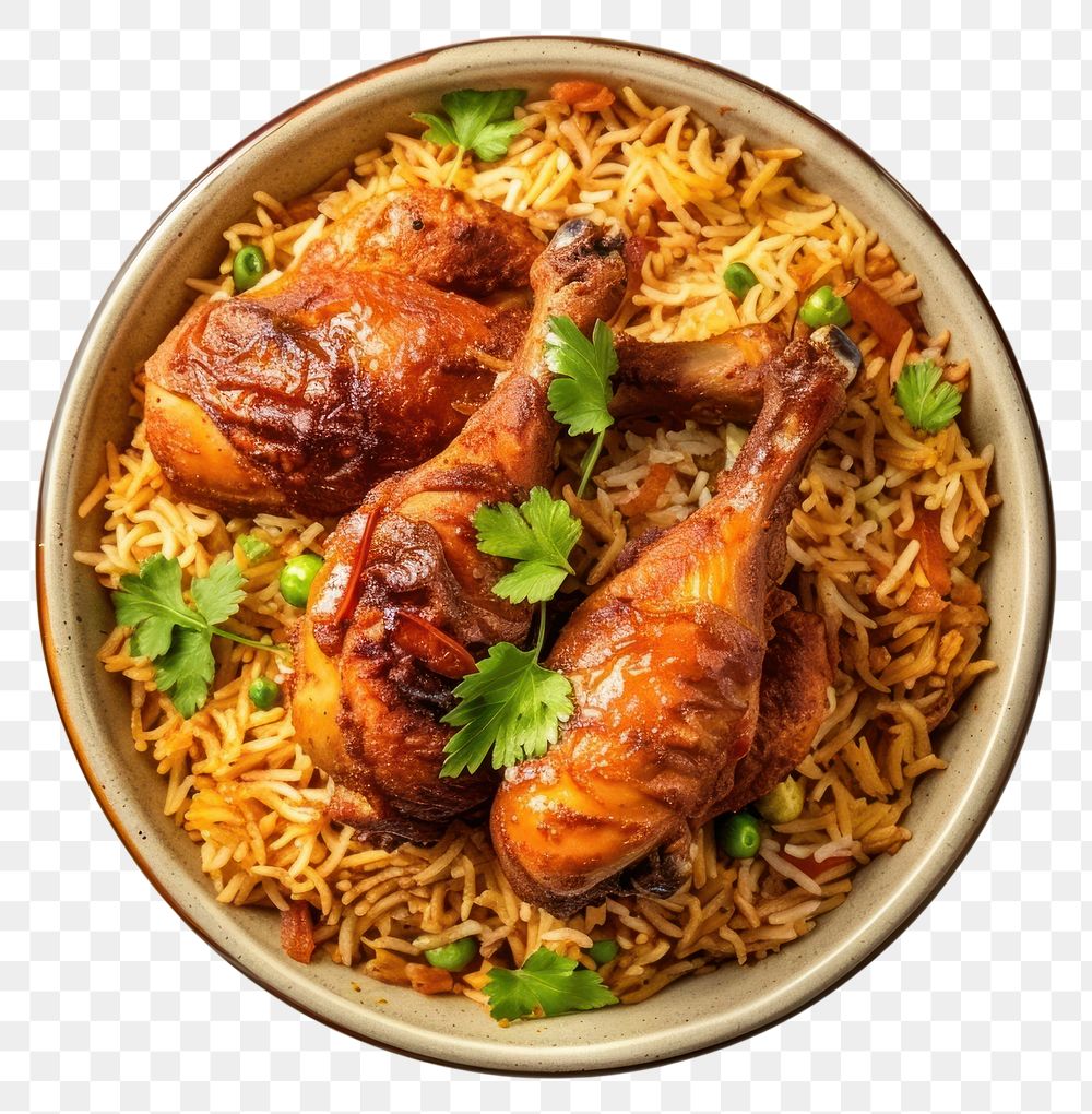 PNG Chicken biryani food mutton meal 