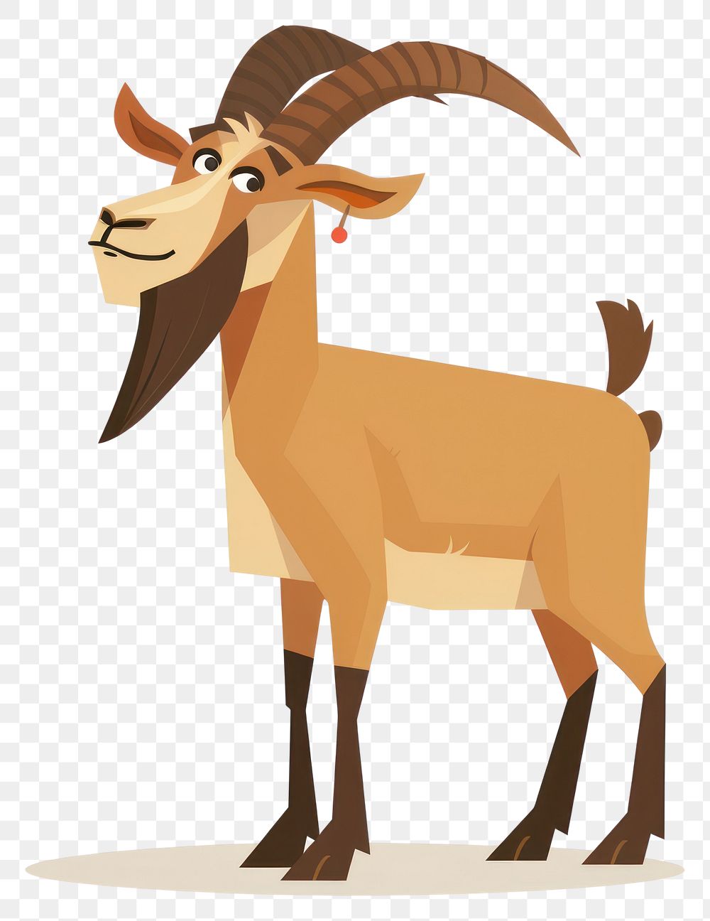 PNG Goat livestock antelope wildlife.