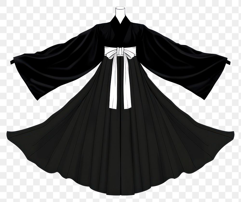PNG Kimono dress kimono clothing apparel.