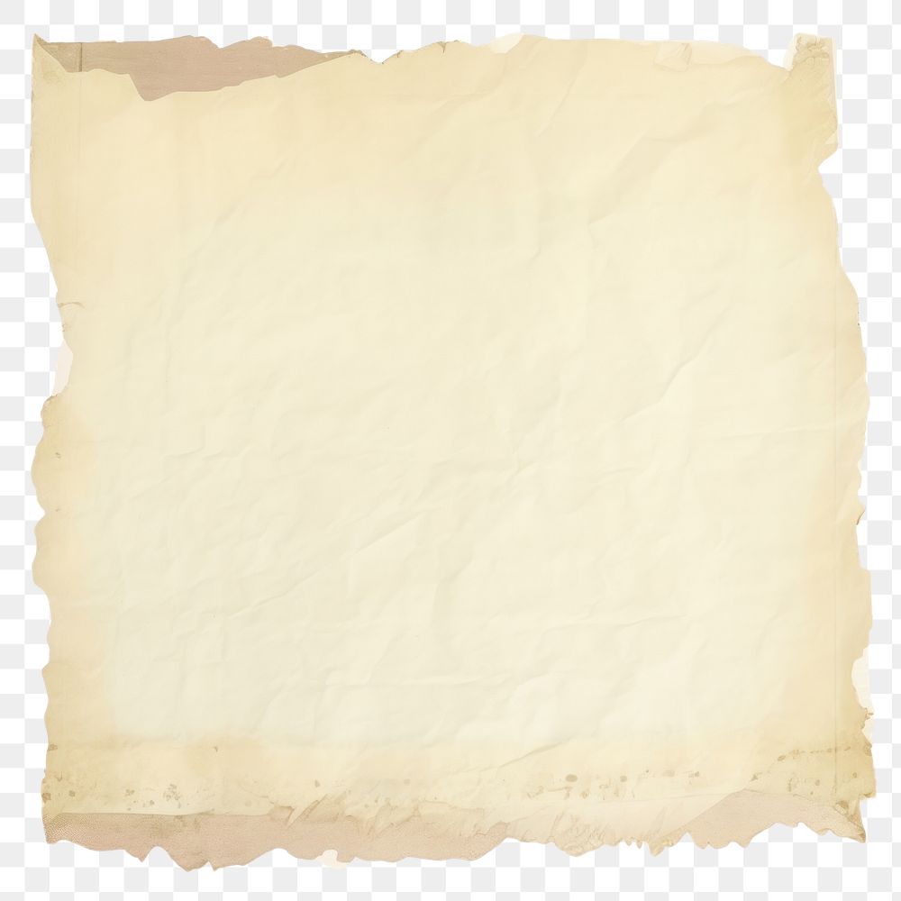PNG Abstract ripped paper text diaper page.