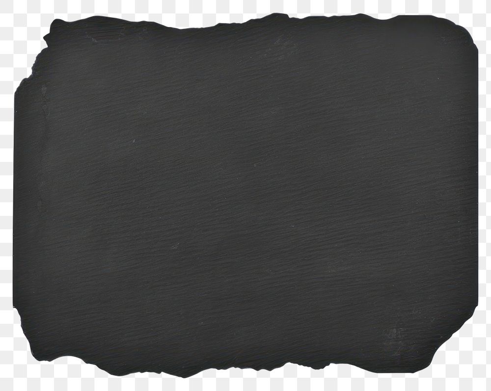 PNG Blacl color ripped paper cushion diaper pillow.