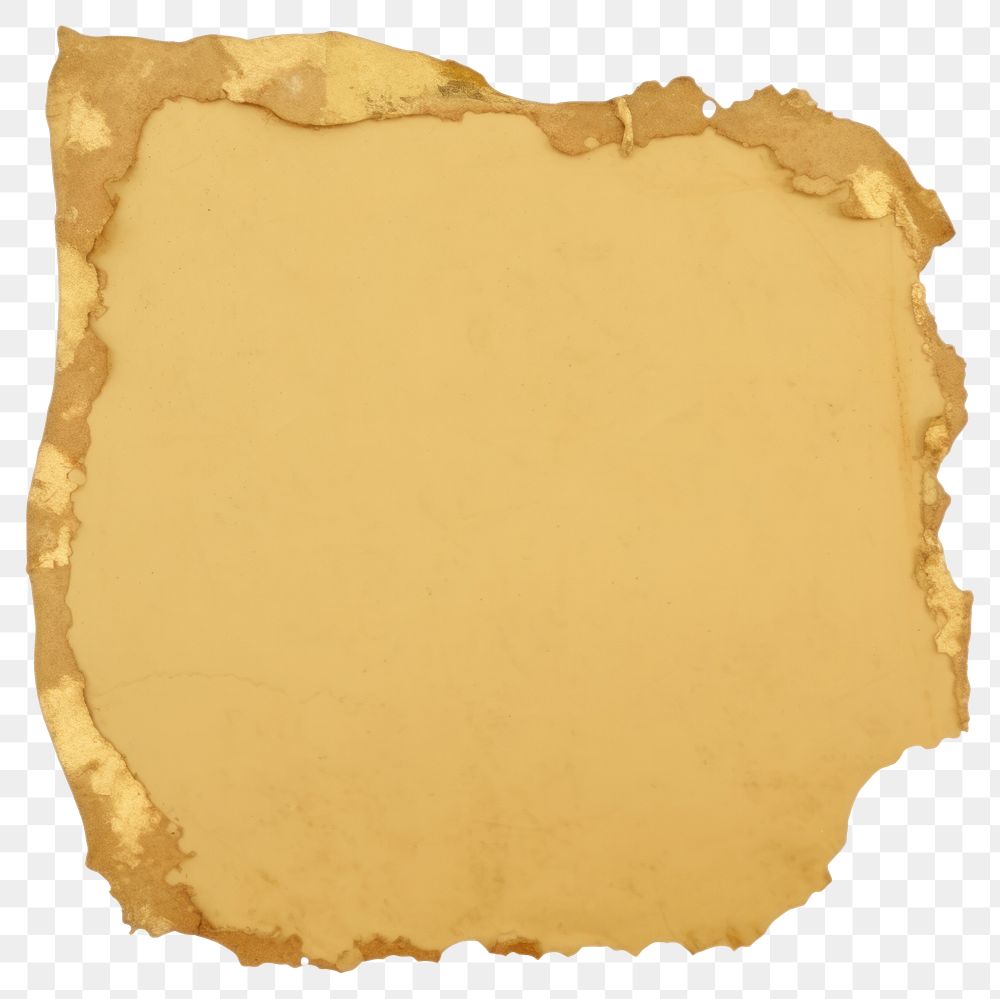 PNG Gold ripped paper text diaper.