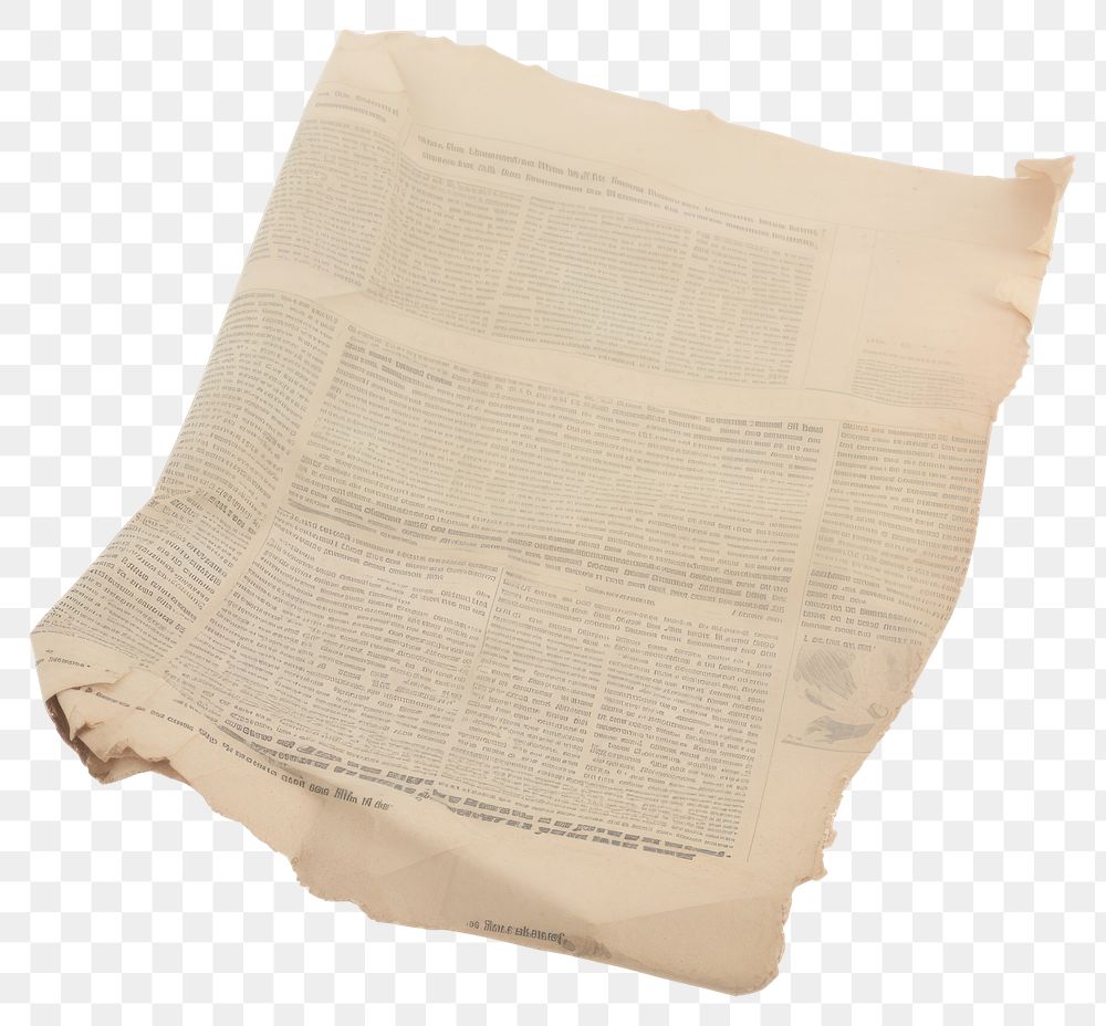 PNG Newspaper ripped paper text diaper.