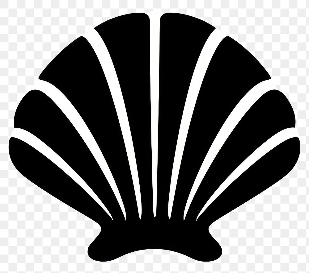 PNG Shell silhouette clip art invertebrate seashell clothing.