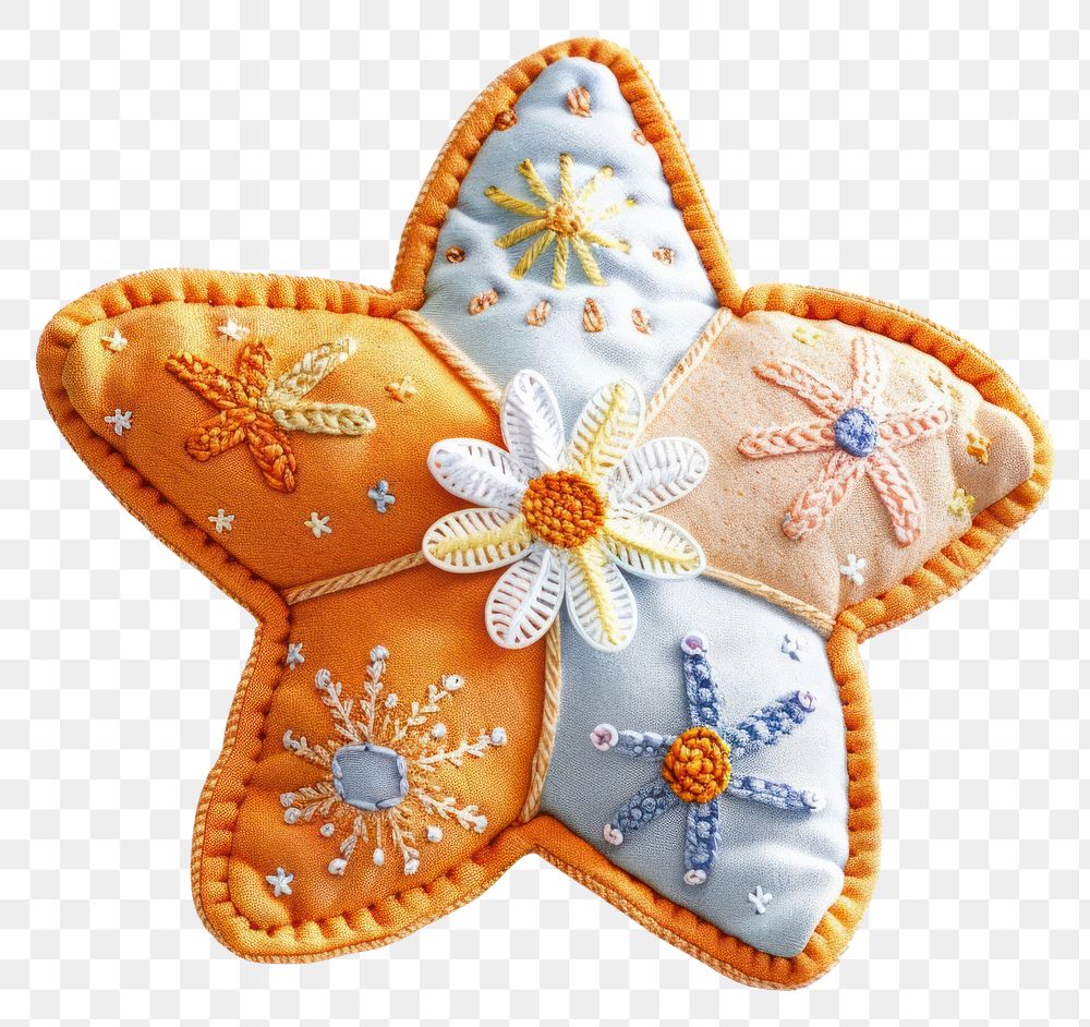 PNG Star shape pattern confectionery accessories.