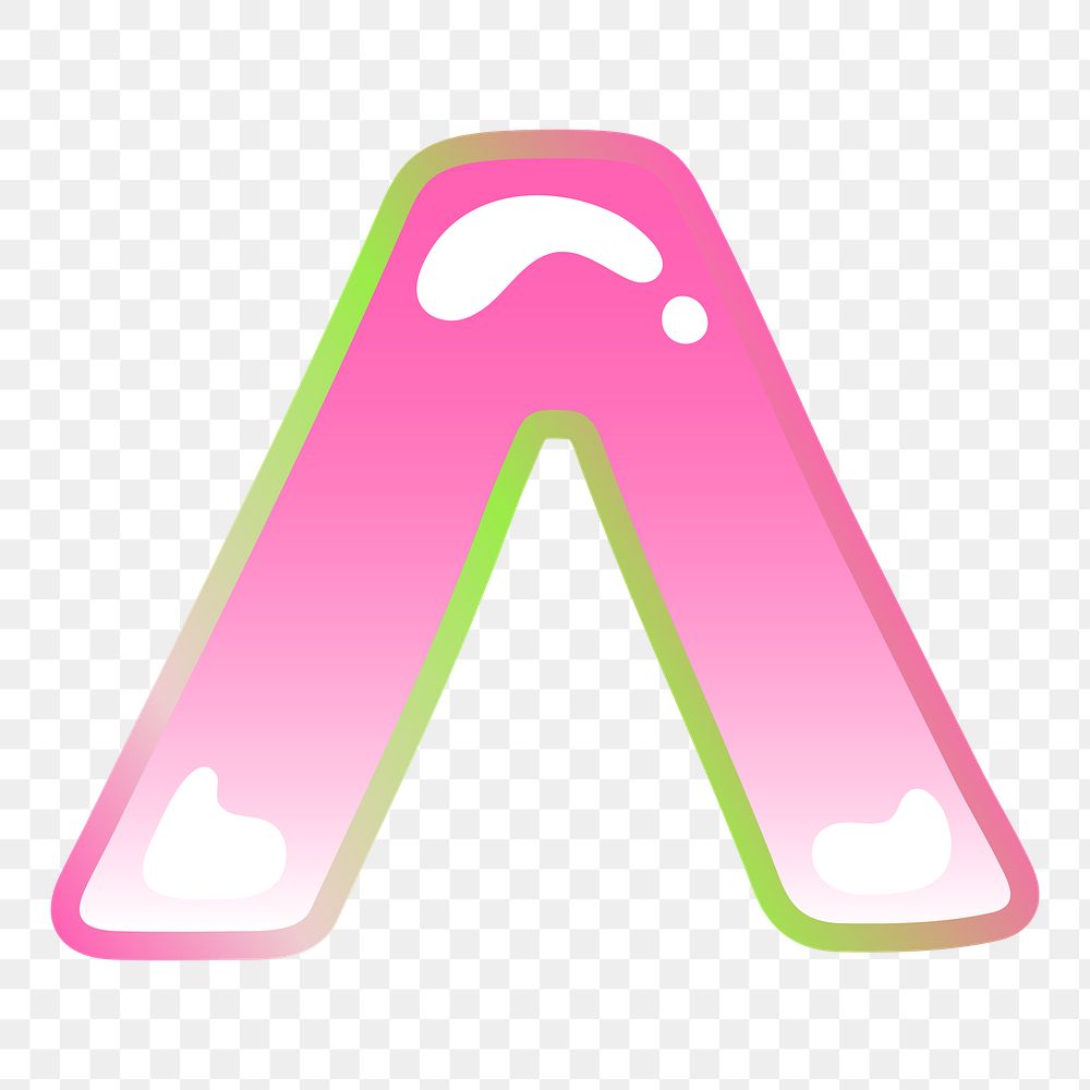 PNG circumflex  sign, funky pink symbol, transparent background