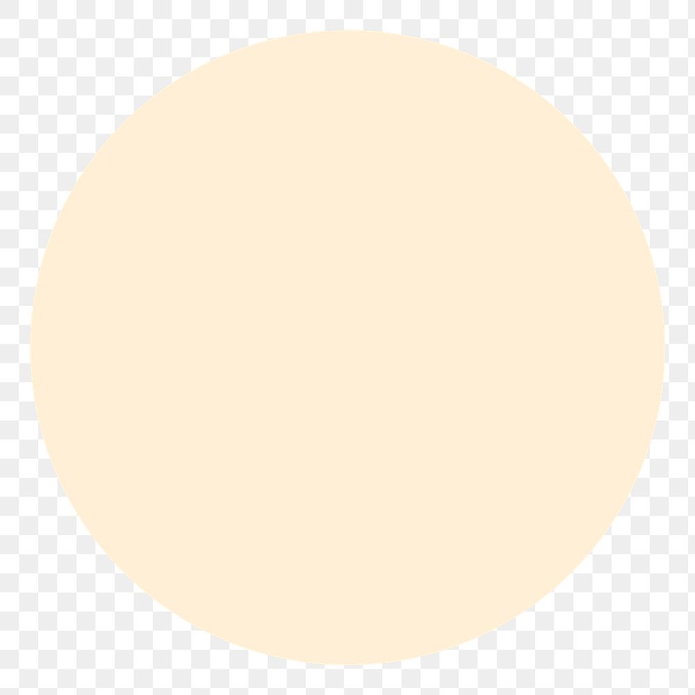 PNG beige IG story cover template, transparent background