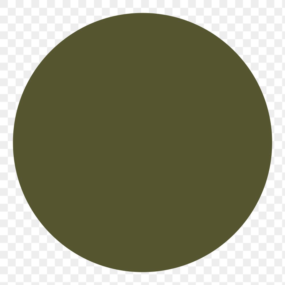 PNG olive green IG story cover template, transparent background