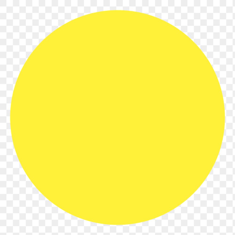 PNG yellow IG story cover template, transparent background