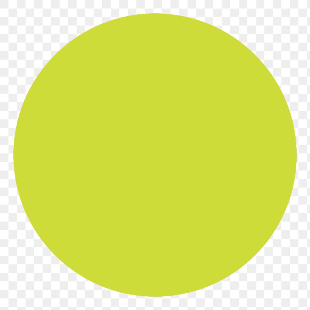 PNG lime green IG story cover template, transparent background
