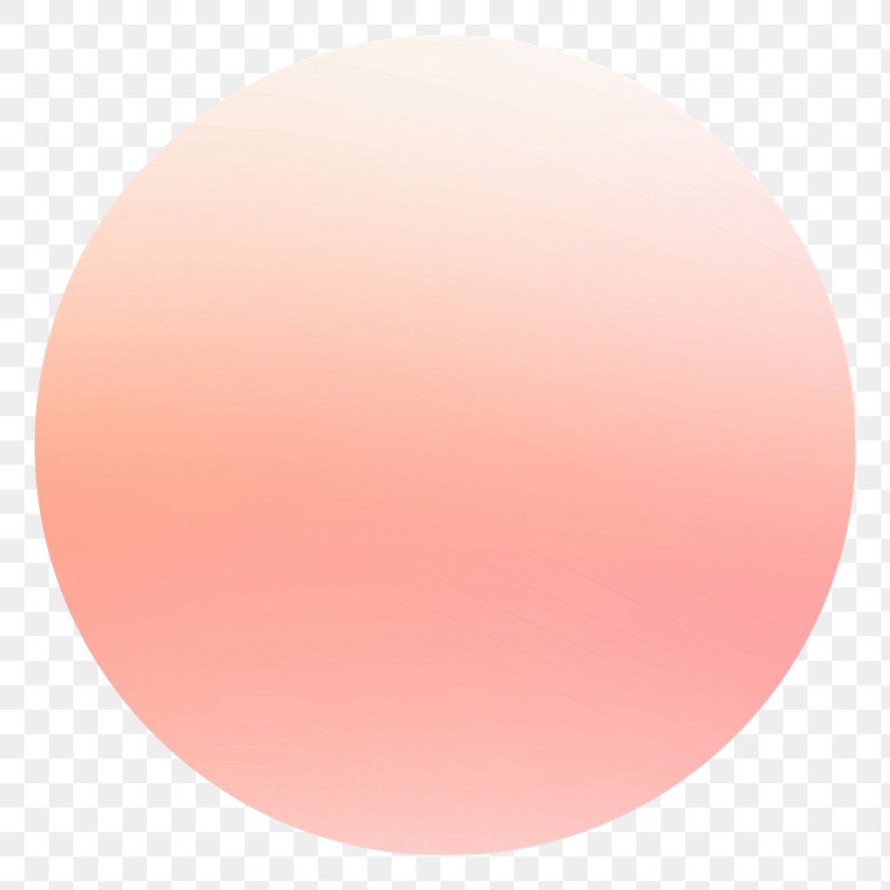 PNG red aura gradient  Instagram highlight cover template, transparent background