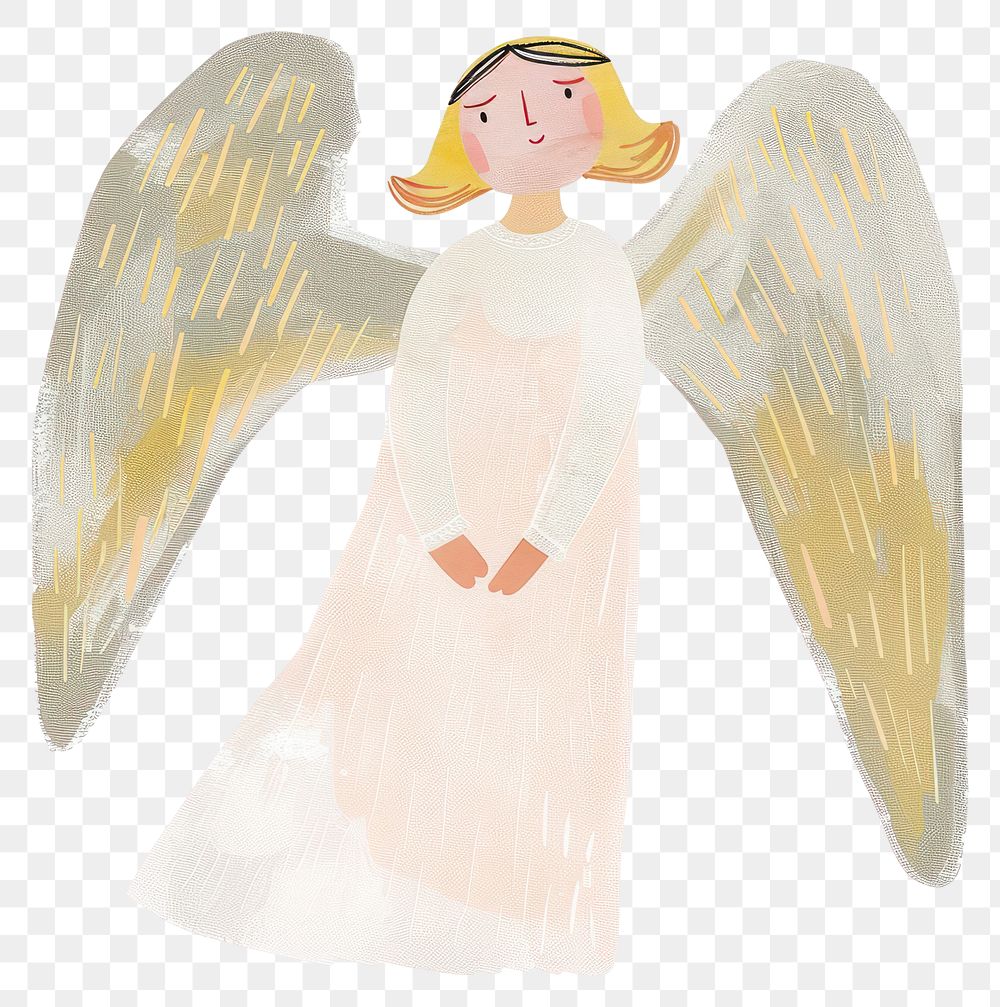 PNG Cute angel illustration archangel wedding female.
