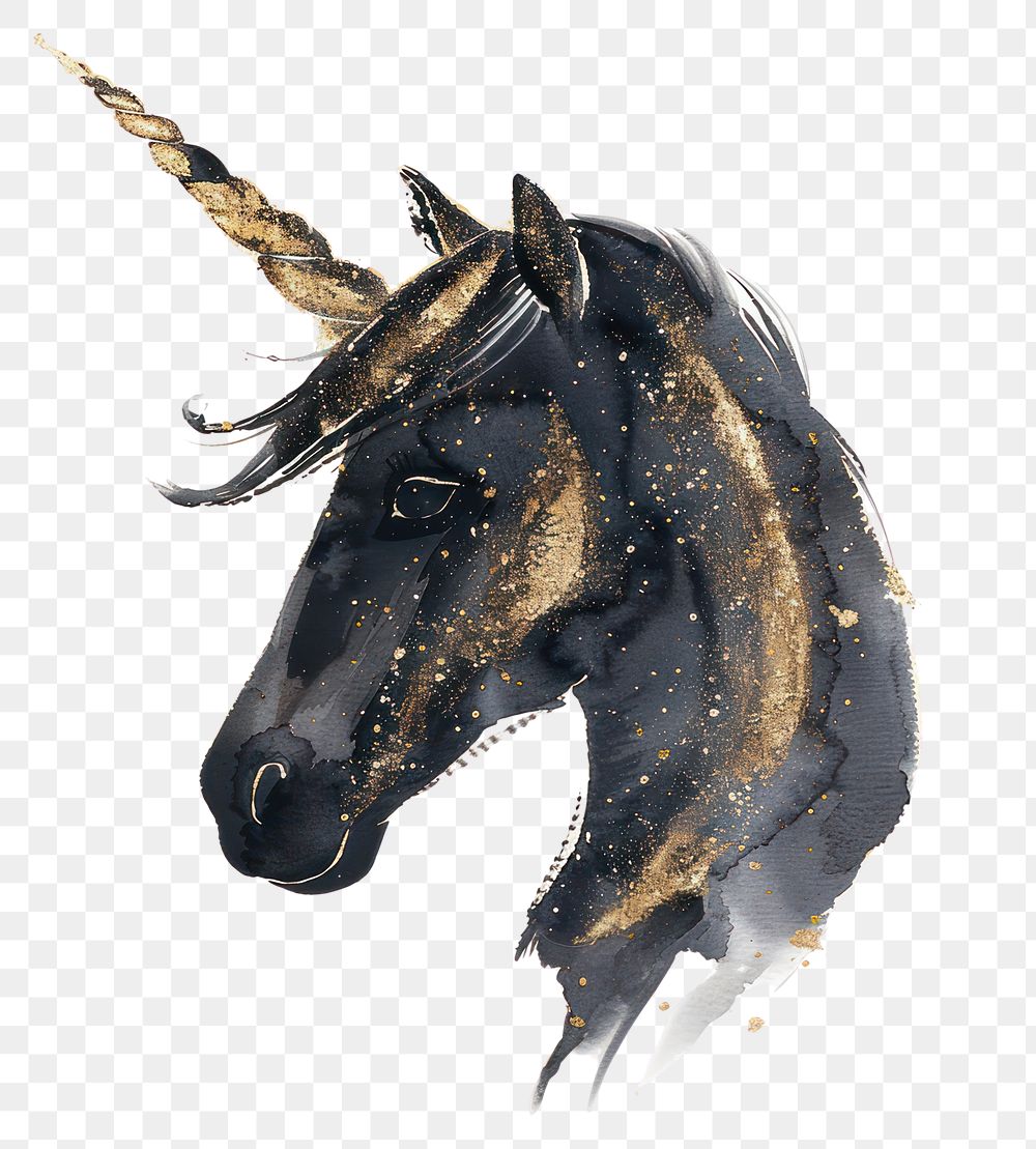 PNG Unicorn animal mammal horse.