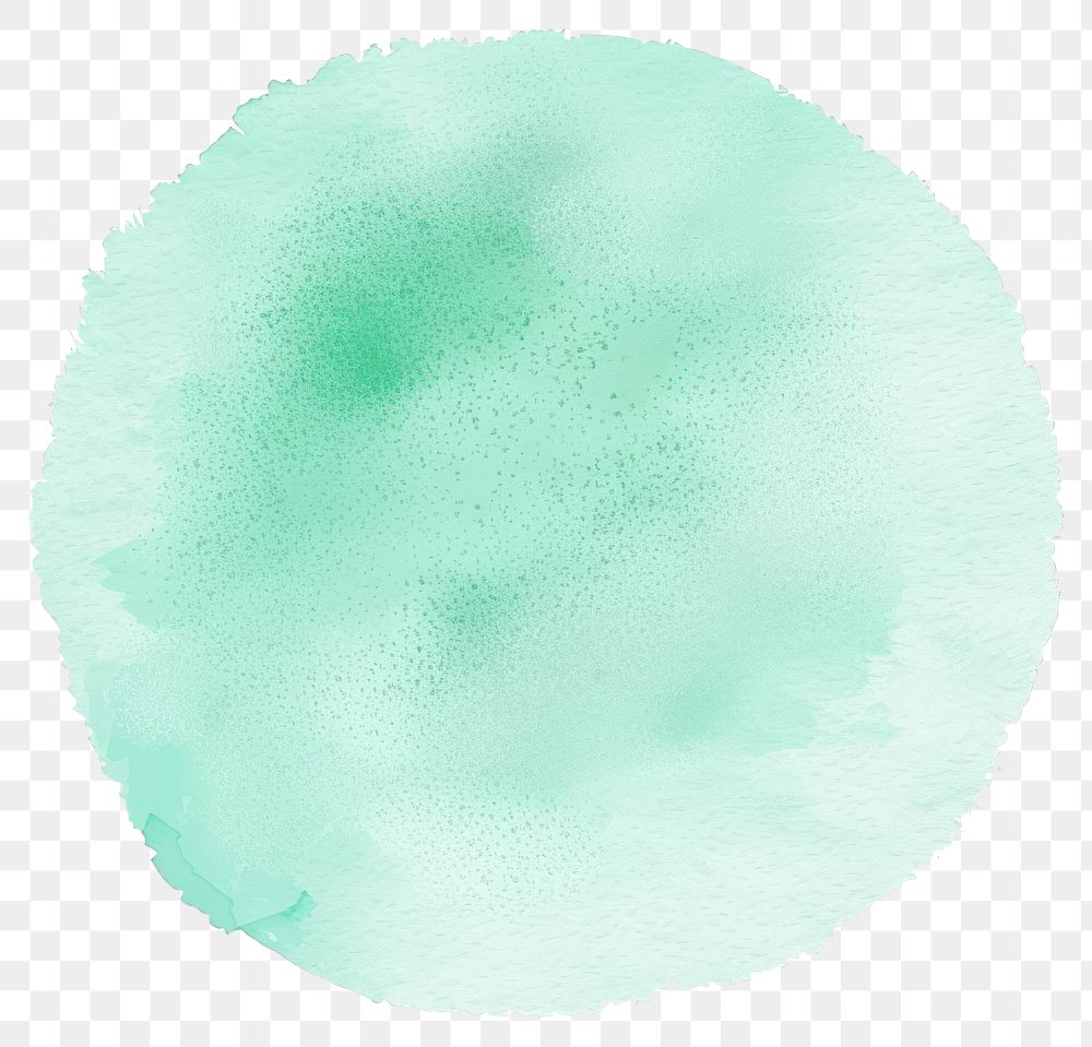 PNG Clean mint green disk rug home decor.