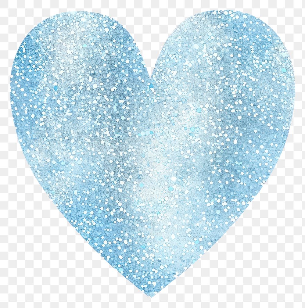 PNG Clean light blue heart glitter astronomy turquoise outdoors.