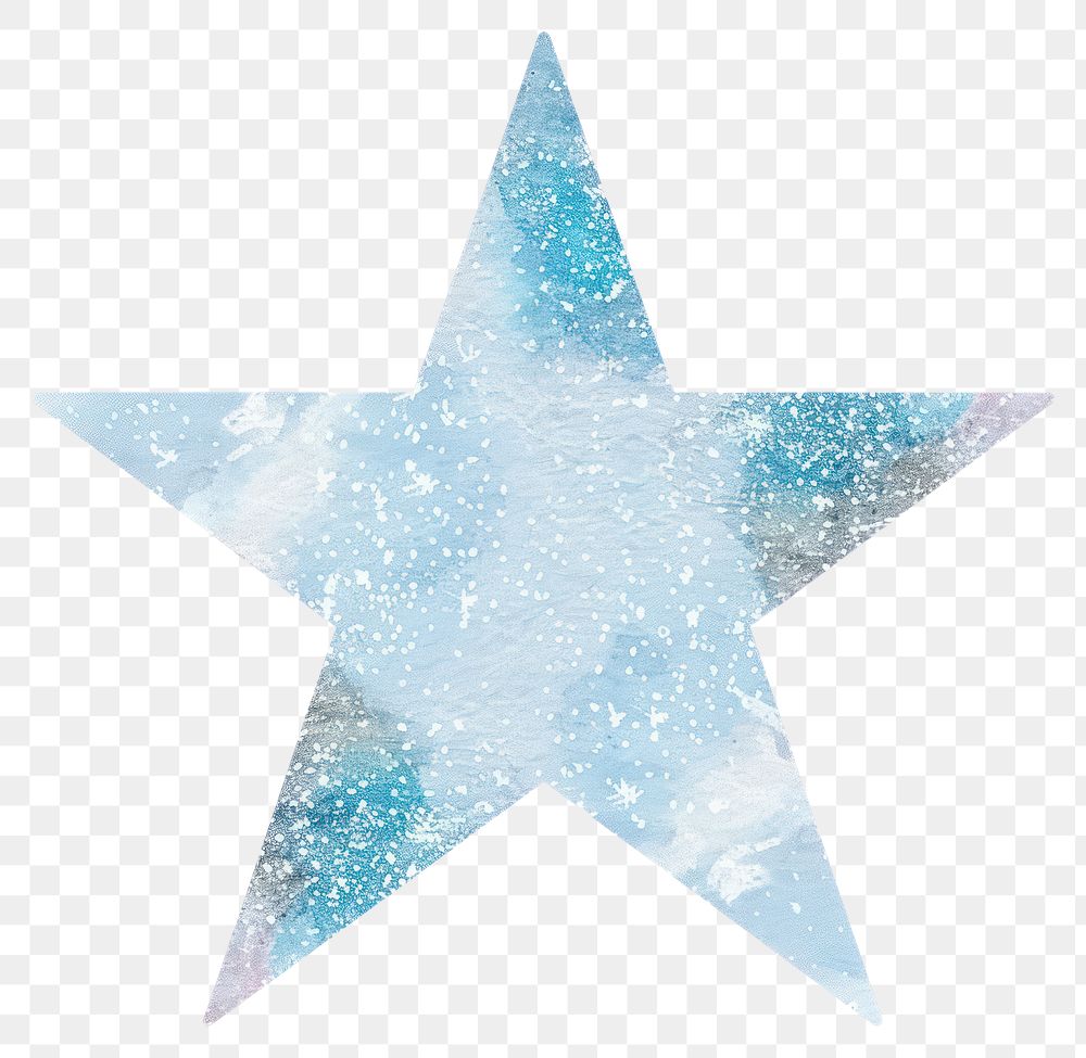 PNG Clean light blue star glitter appliance outdoors symbol.