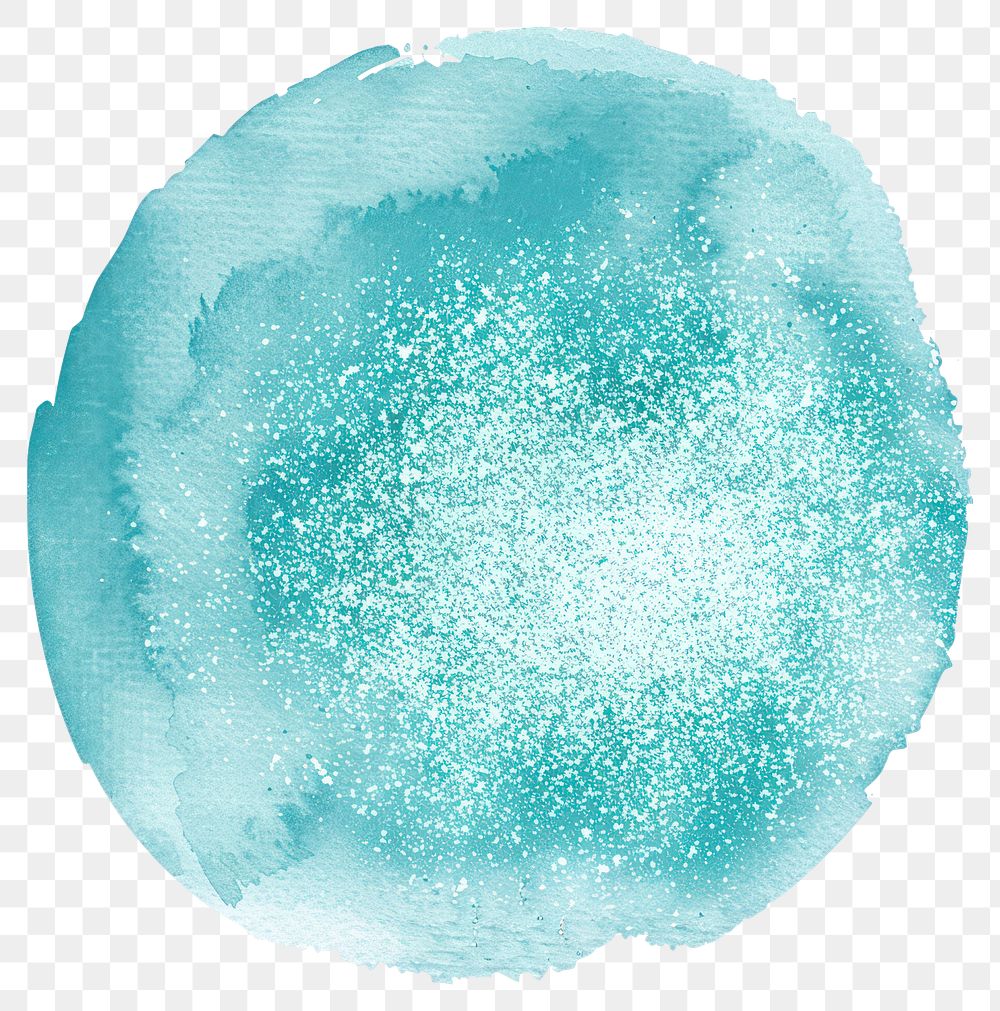 PNG Clean pastel teal glitter turquoise jacuzzi tub.