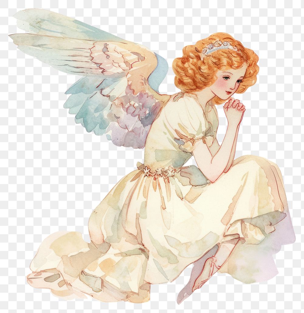 PNG Coquette angel archangel wedding female.