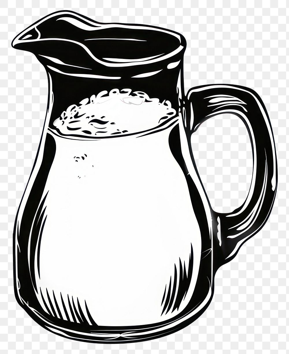 PNG A jug of milk bottle shaker water jug.