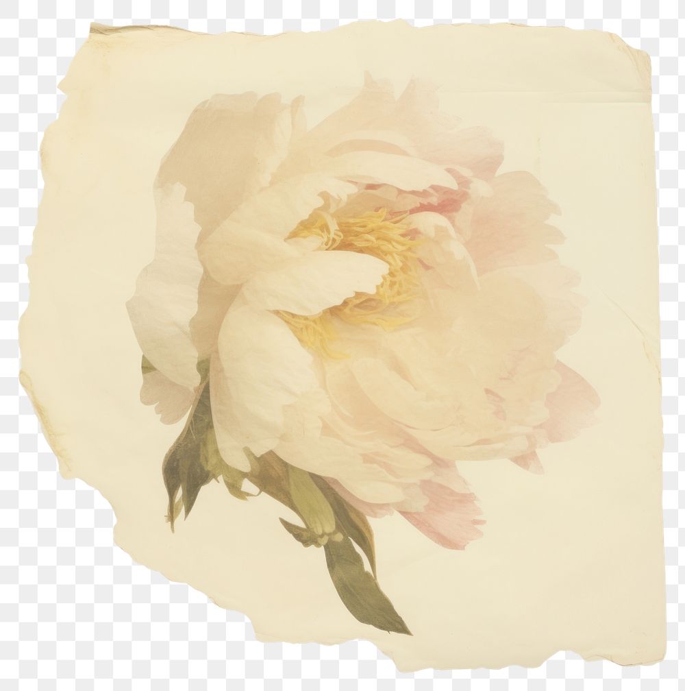 PNG Peony carnation painting blossom.