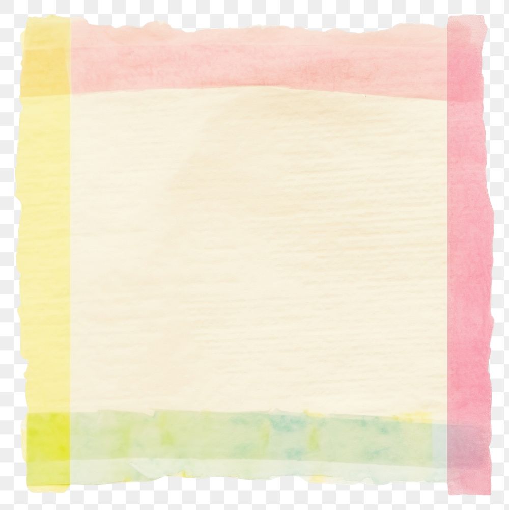 PNG Pink rainbow ripped paper blackboard napkin home decor.