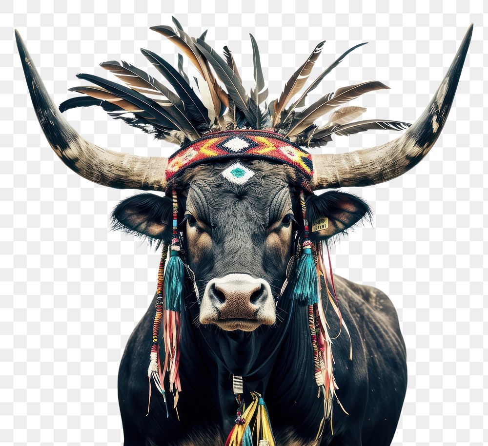 PNG Taurus bull livestock longhorn.