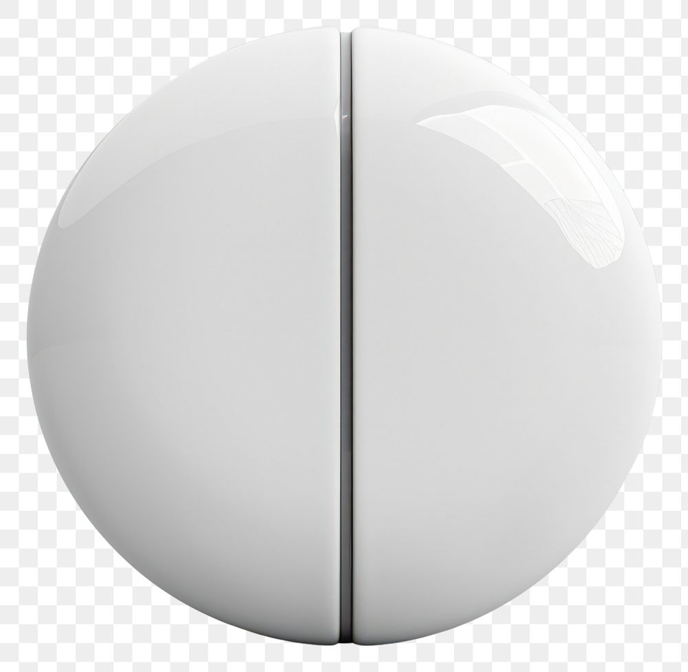 PNG White round pill with a line the middle electronics porcelain hardware.