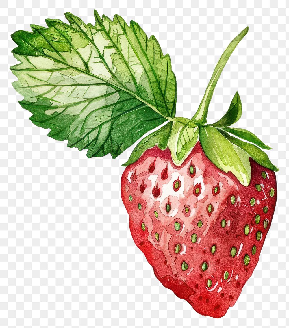 PNG Strawberry leaf produce ketchup fruit.