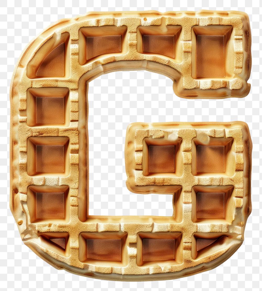 PNG Letter G waffle symbol cross.
