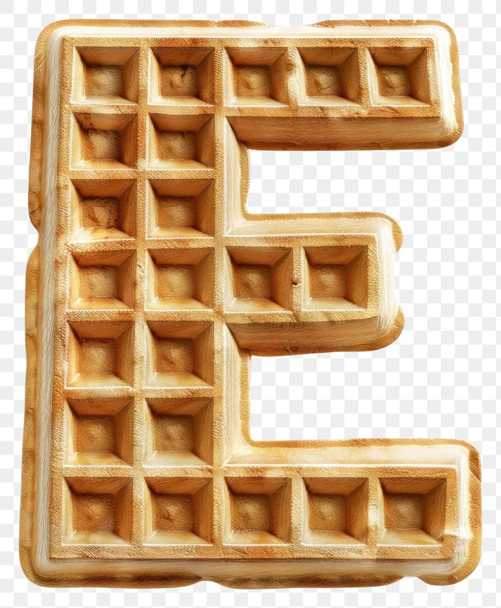 PNG Letter E waffle symbol cross.