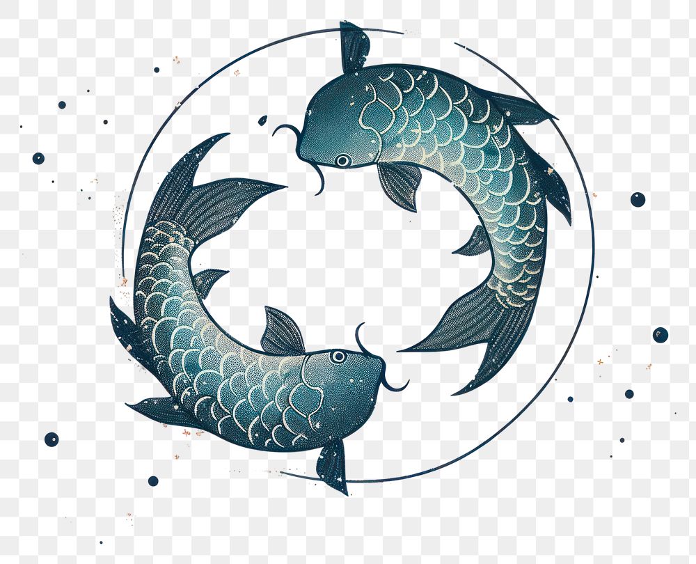 PNG Pisces fish outdoors symbol.