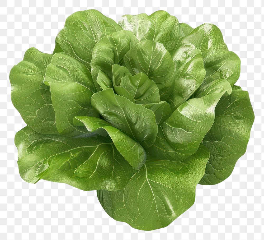 PNG Fresh green lettuce illustration