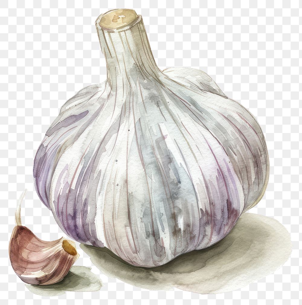 PNG Garlic garlic vegetable produce.