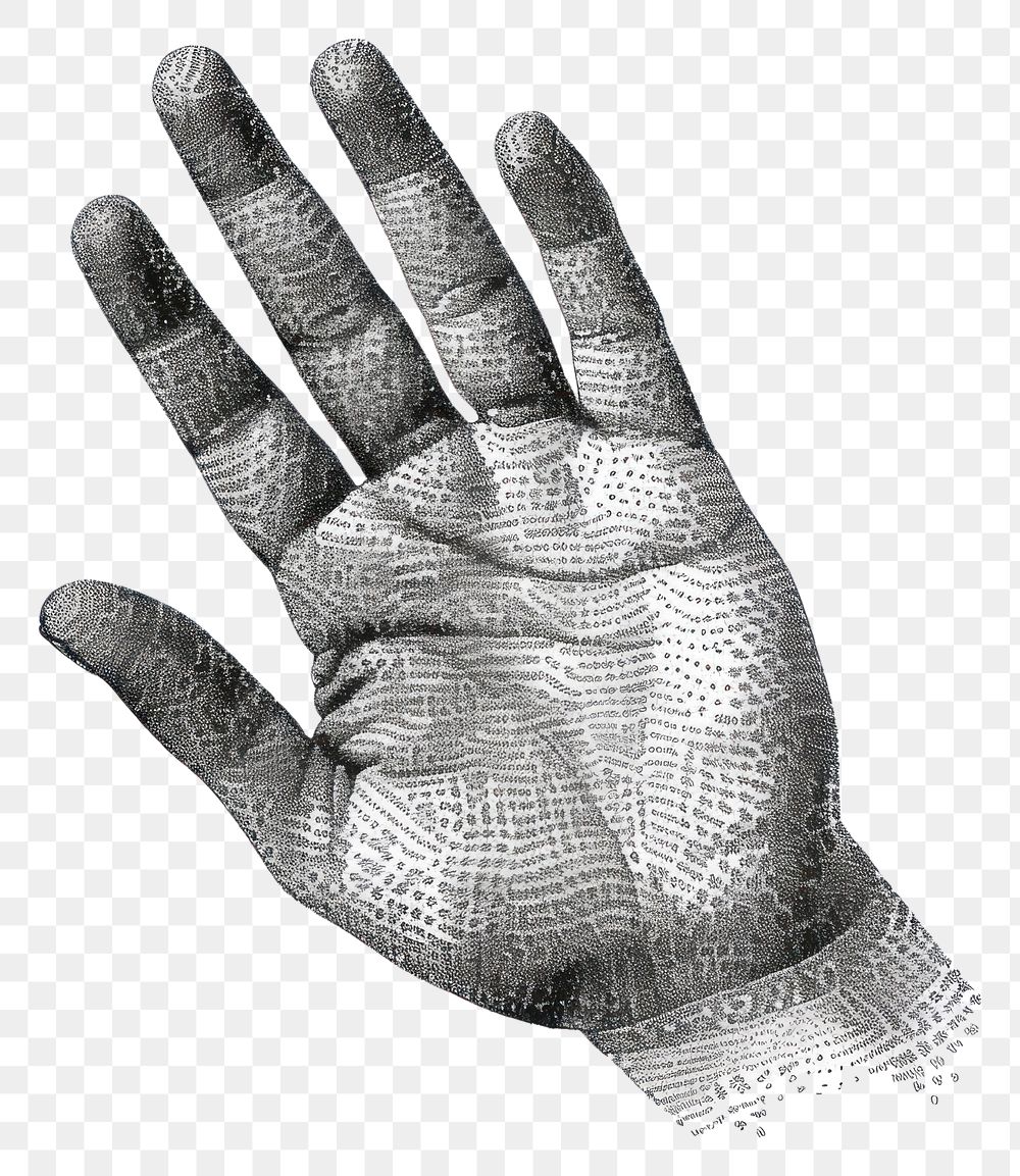 PNG  Hand illustration with text overlay